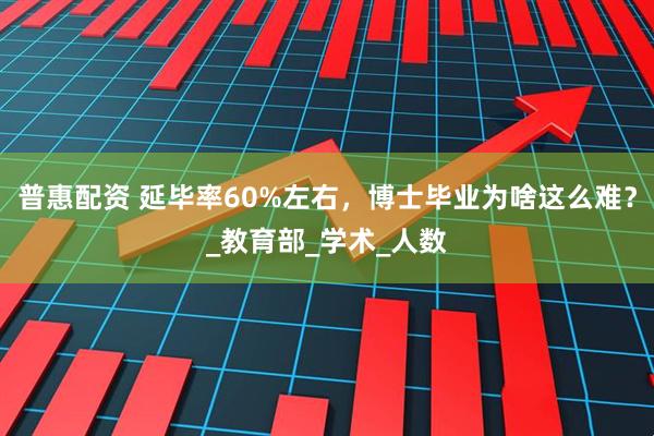 普惠配资 延毕率60%左右，博士毕业为啥这么难？_教育部_学术_人数